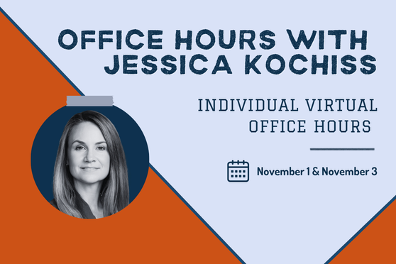 Free Virtual Office Hours with Jessica Kochiss