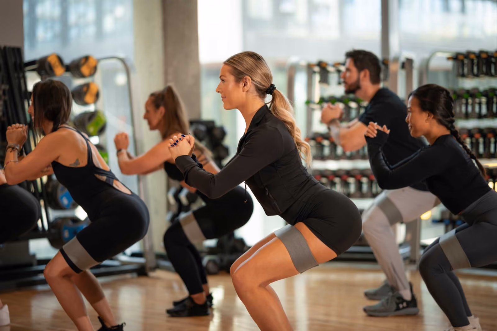 Group fitness class at Altea