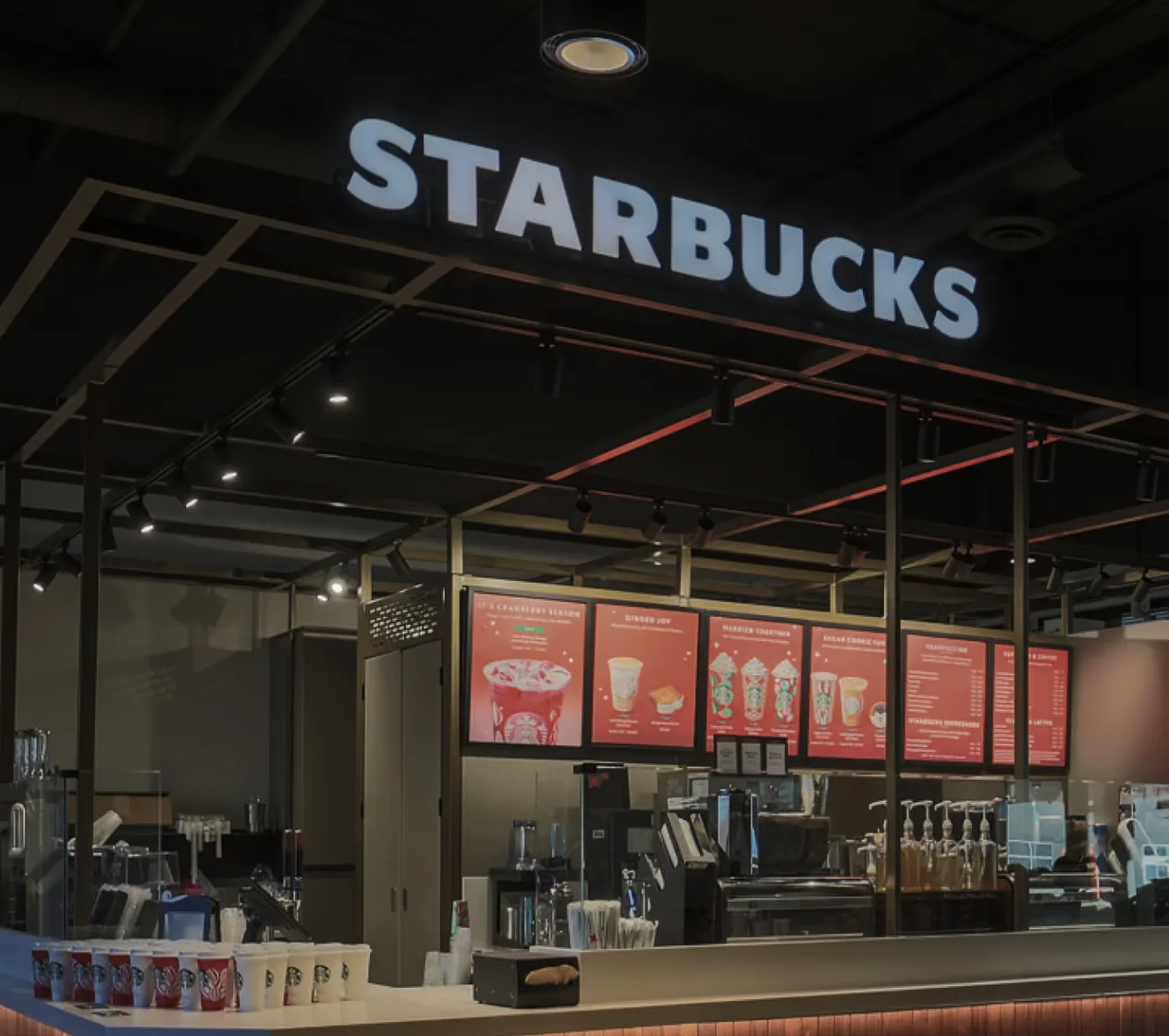 The full-service Starbucks at Altea Winnipeg