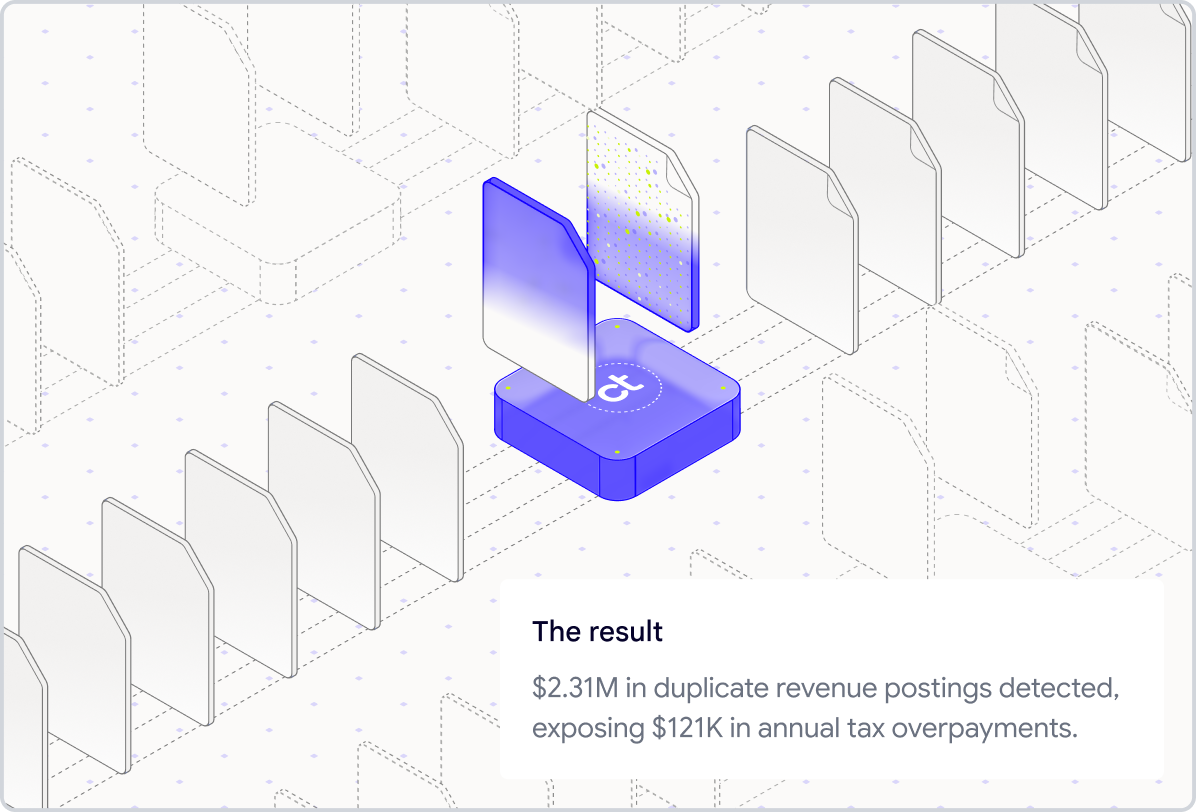 Duplicate revenue postings detected