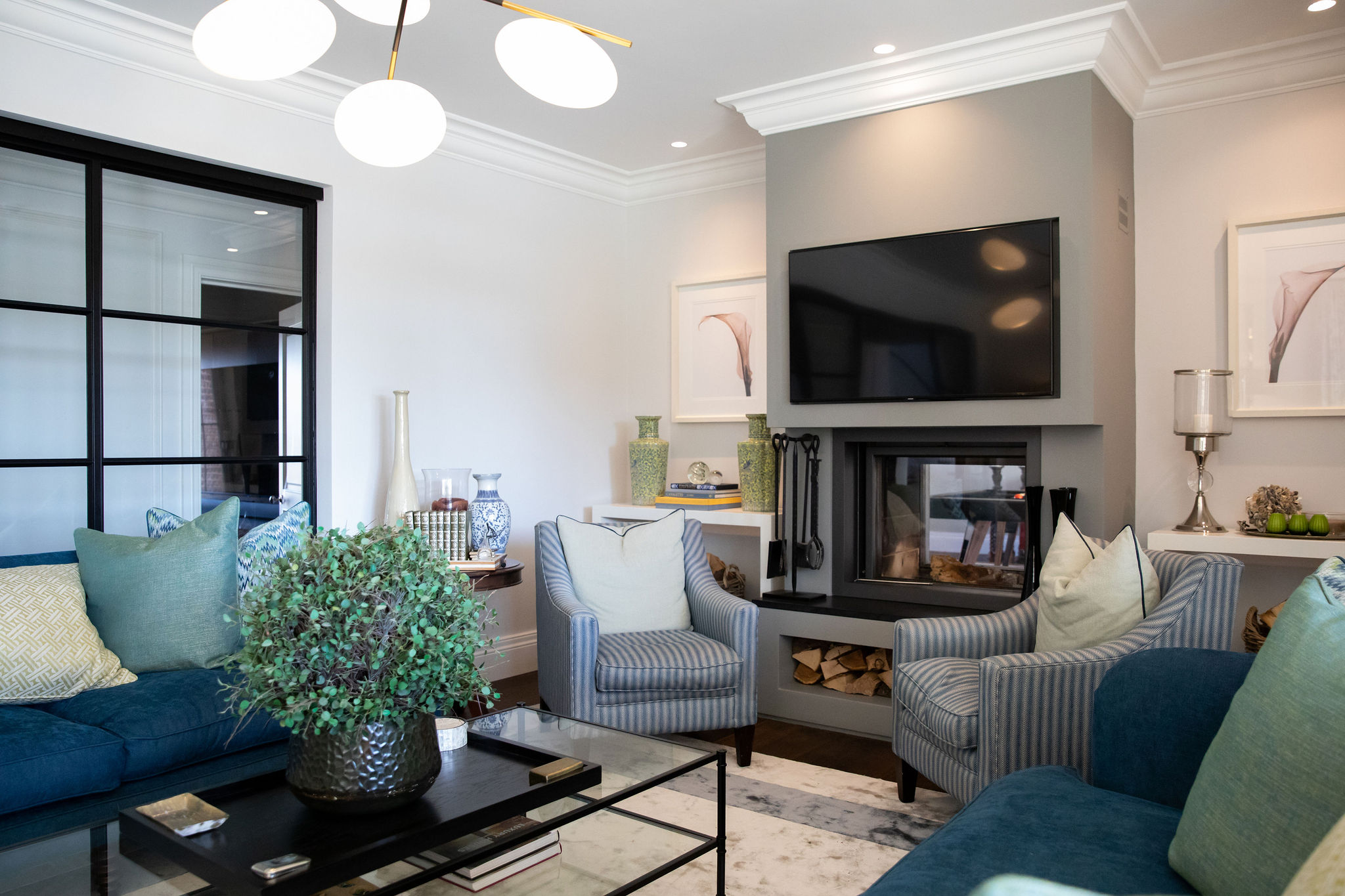 A completed residential interior design project by Lorna Smith Interiors — full-service design in Sussex