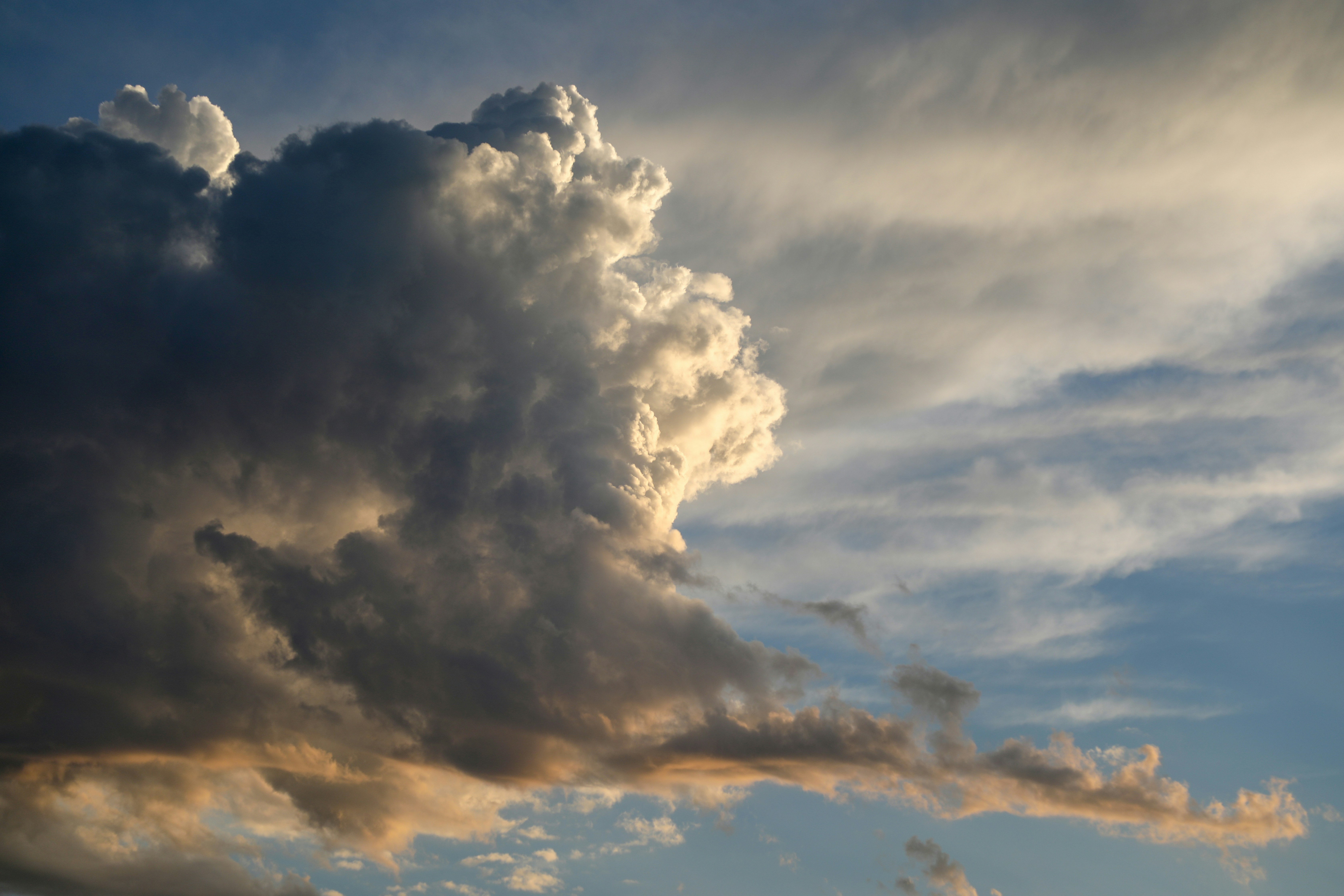 clouds in the sky