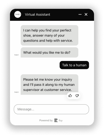 virtual assistant chat