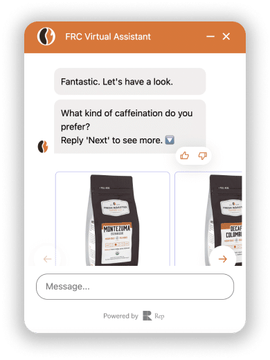 frc ecommerce customer experience assistant