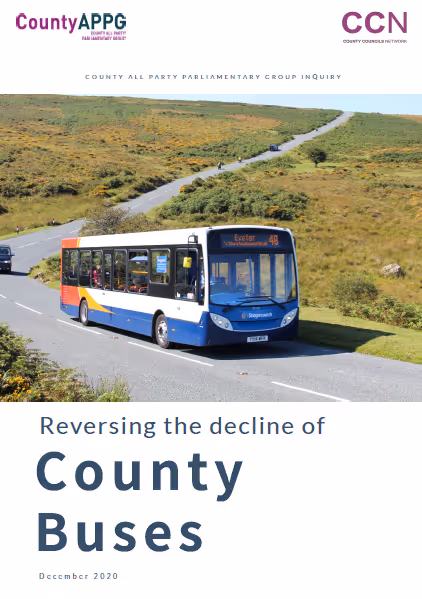 County APPG: Reversing the decline in rural buses