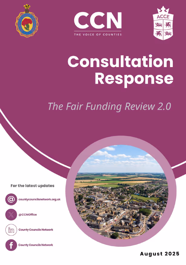 CCN, SCT and ACCE: Fair Funding Review 2.0 consultation response