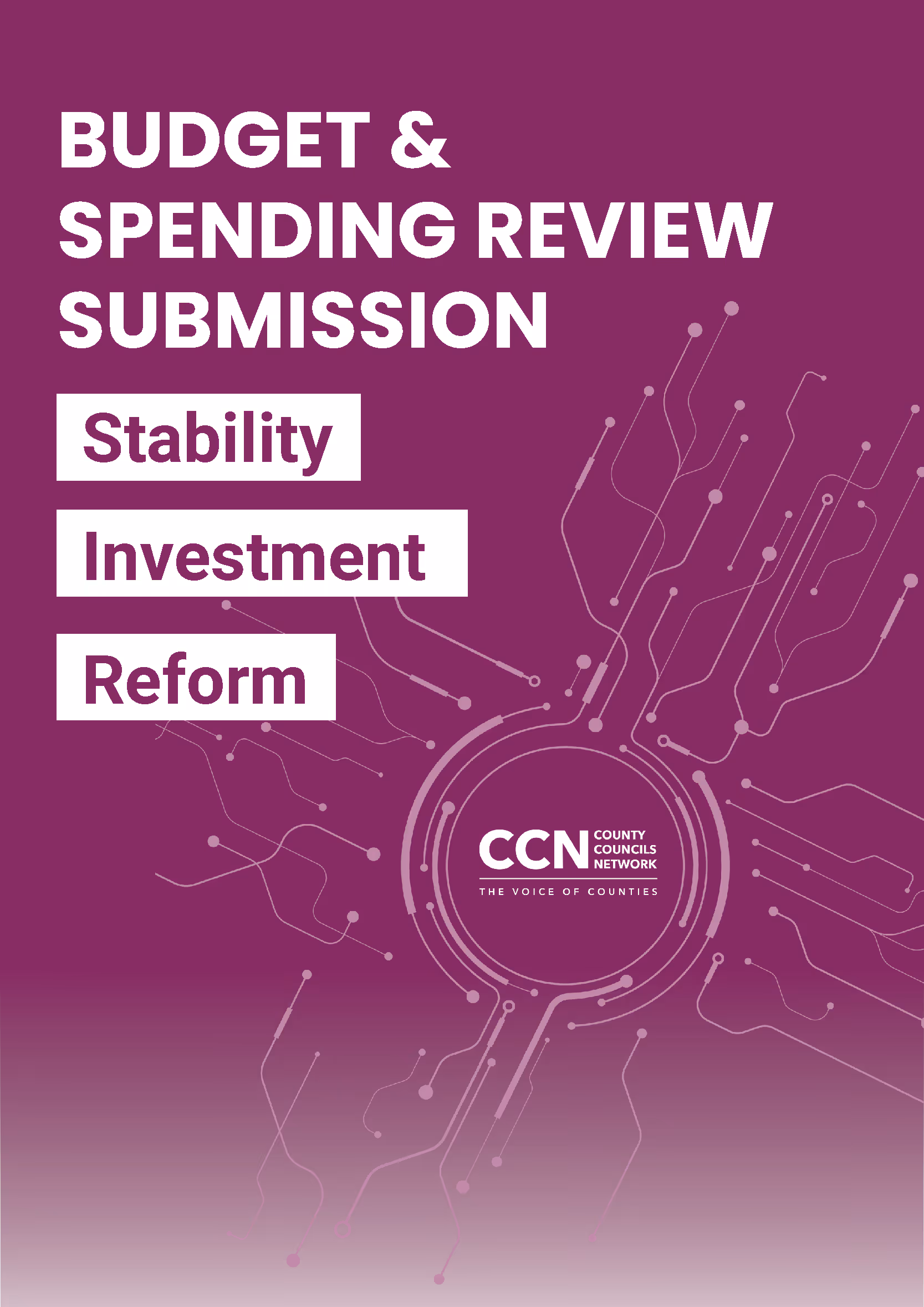 Budget and Spending Review: CCN Submission