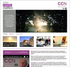 Website layout showing nature imagery, navigation menu, thumbnail galleries, and community content sections.