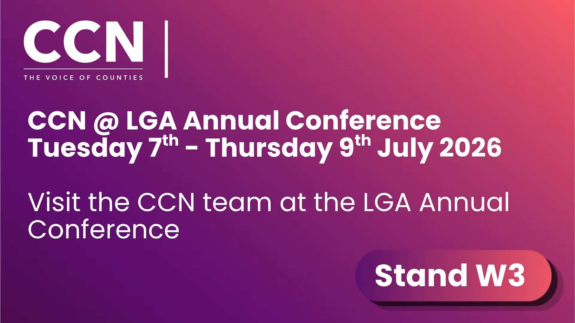 CCN @ LGA Conference