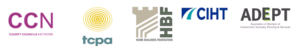 Logos of CCN, TCPA, HF, CIHT, and ADEPT organizations displayed horizontally