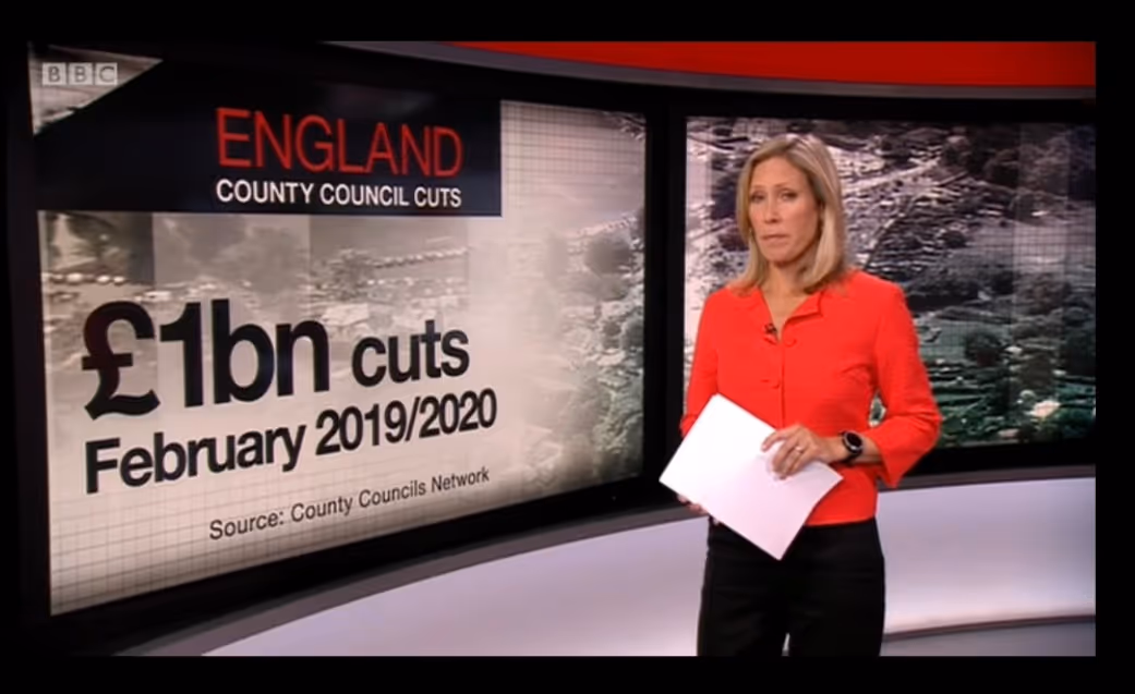 Watch: Coverage of CCN's warning that counties need to to save another £1bn next year