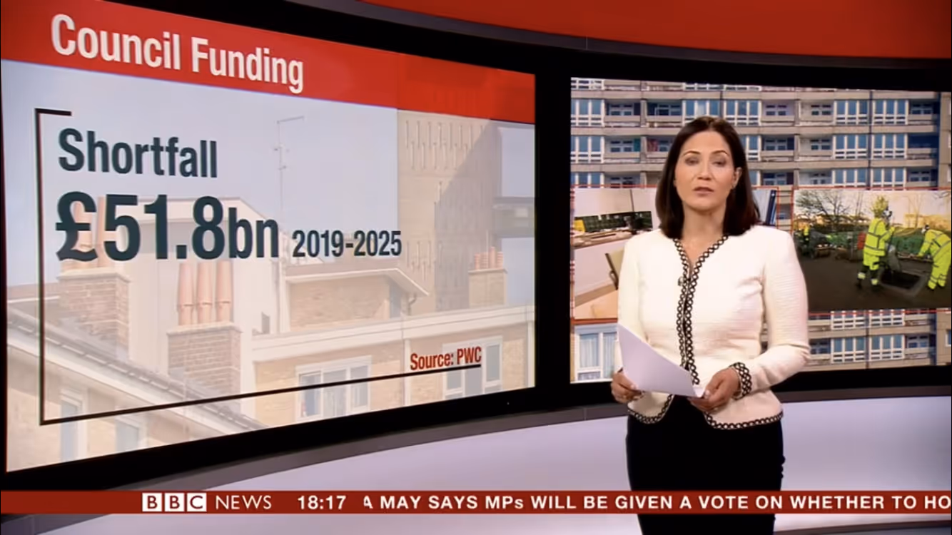 Watch: National coverage of CCN's new council funding report