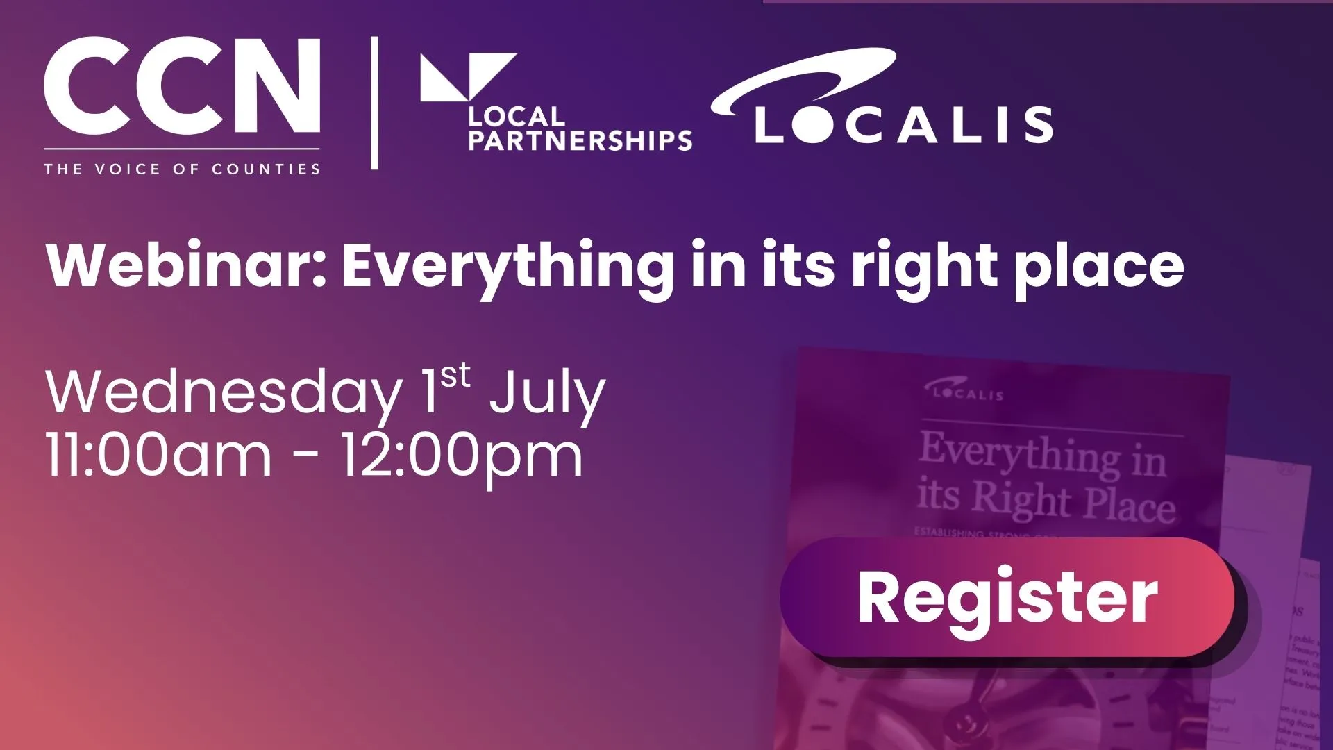 Everything in its right place - establishing strong organisations and practices for successful devolution