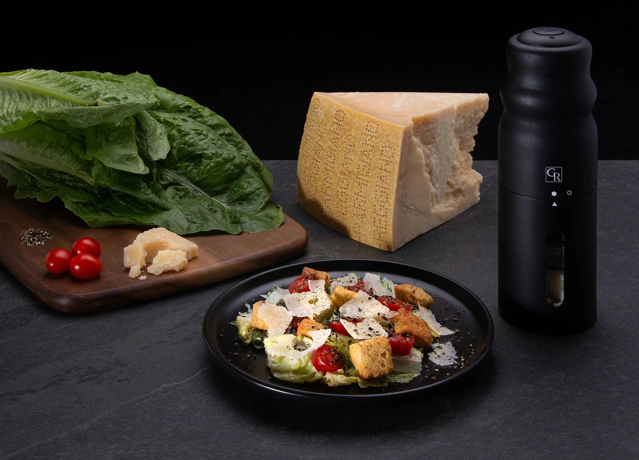 Grater Rain one-touch electric cheese grater product overview