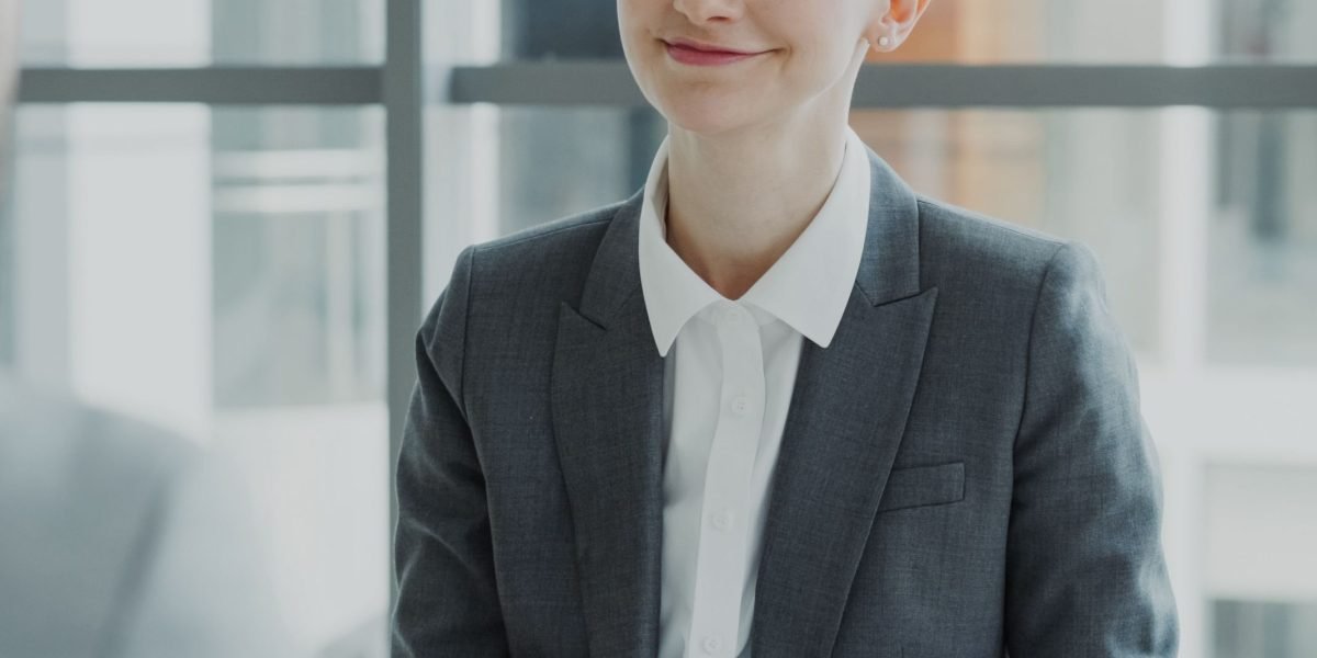 A confident professional preparing to meet the growing demand for cybersecurity experts.