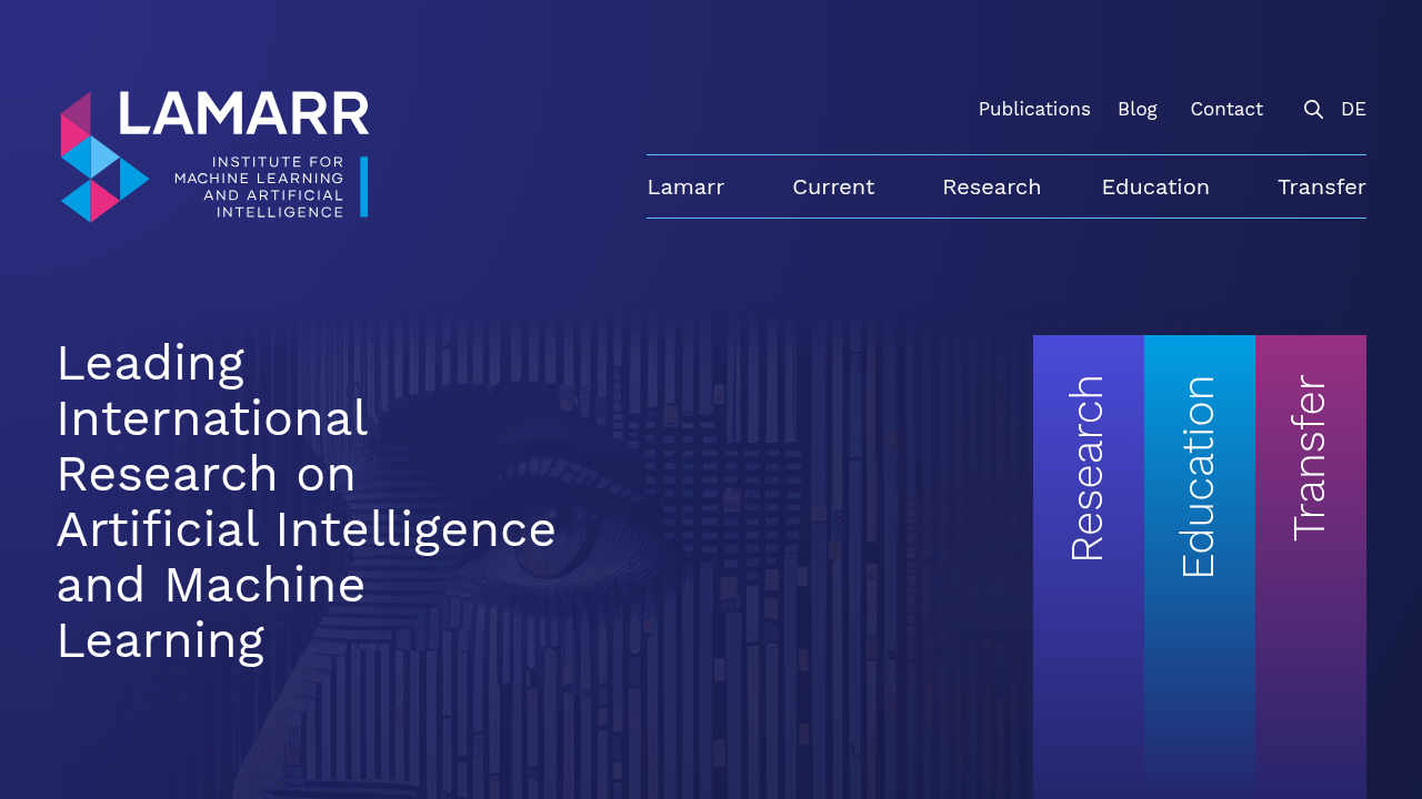 Explore the Lamarr Institute's research on ethical AI and data use.
