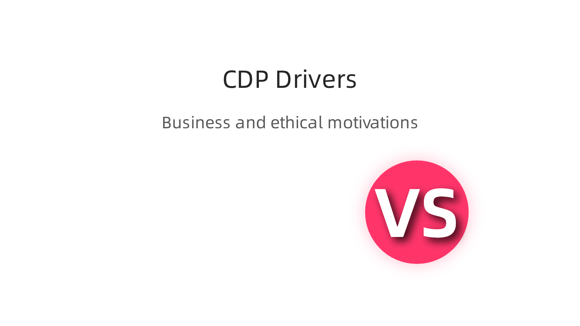 Enterprises adopt CDPs for strategic business advantages like personalization and AI training, and ethical imperatives such as privacy and data provenance.