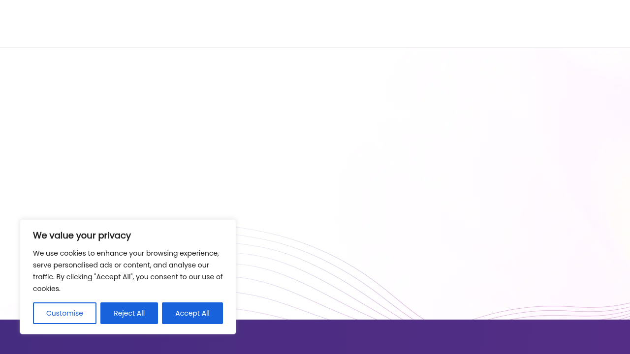 The homepage of Trinka AI, an AI-powered writing assistant that can provide insights into content quality.