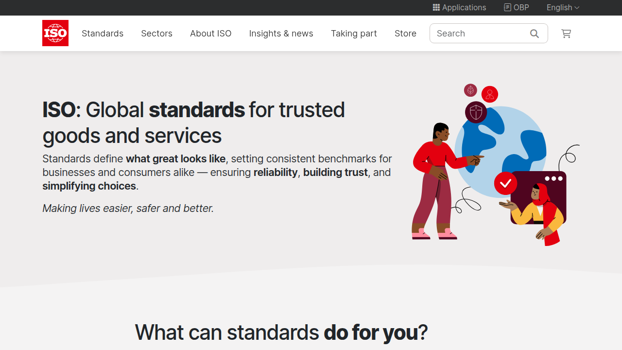 Discover global standards for AI Management Systems, such as ISO/IEC 42001:2023, on the official ISO website.
