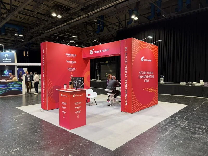 Checkpoint exhibition stand at CyberUK 2026, SEC Glasgow