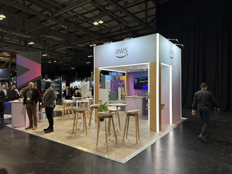 AWS exhibition stand at CyberUK 2026, SEC Glasgow