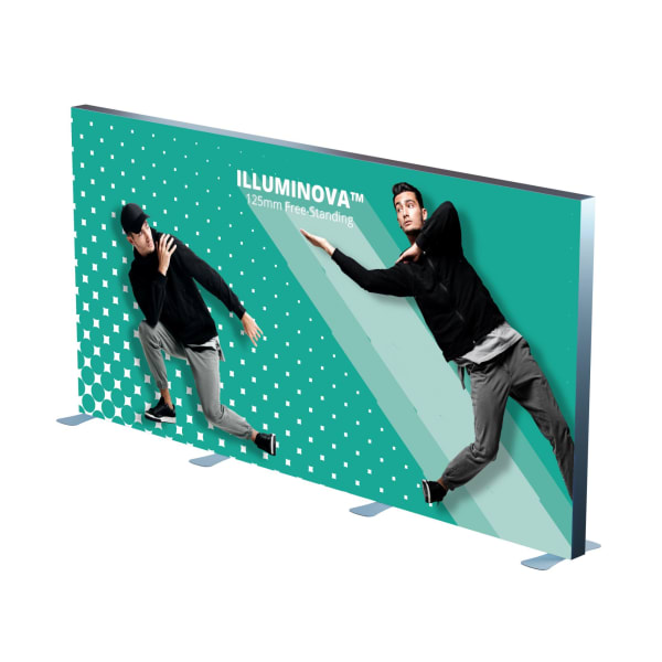 Illuminova LED lightbox used for an illuminated window display