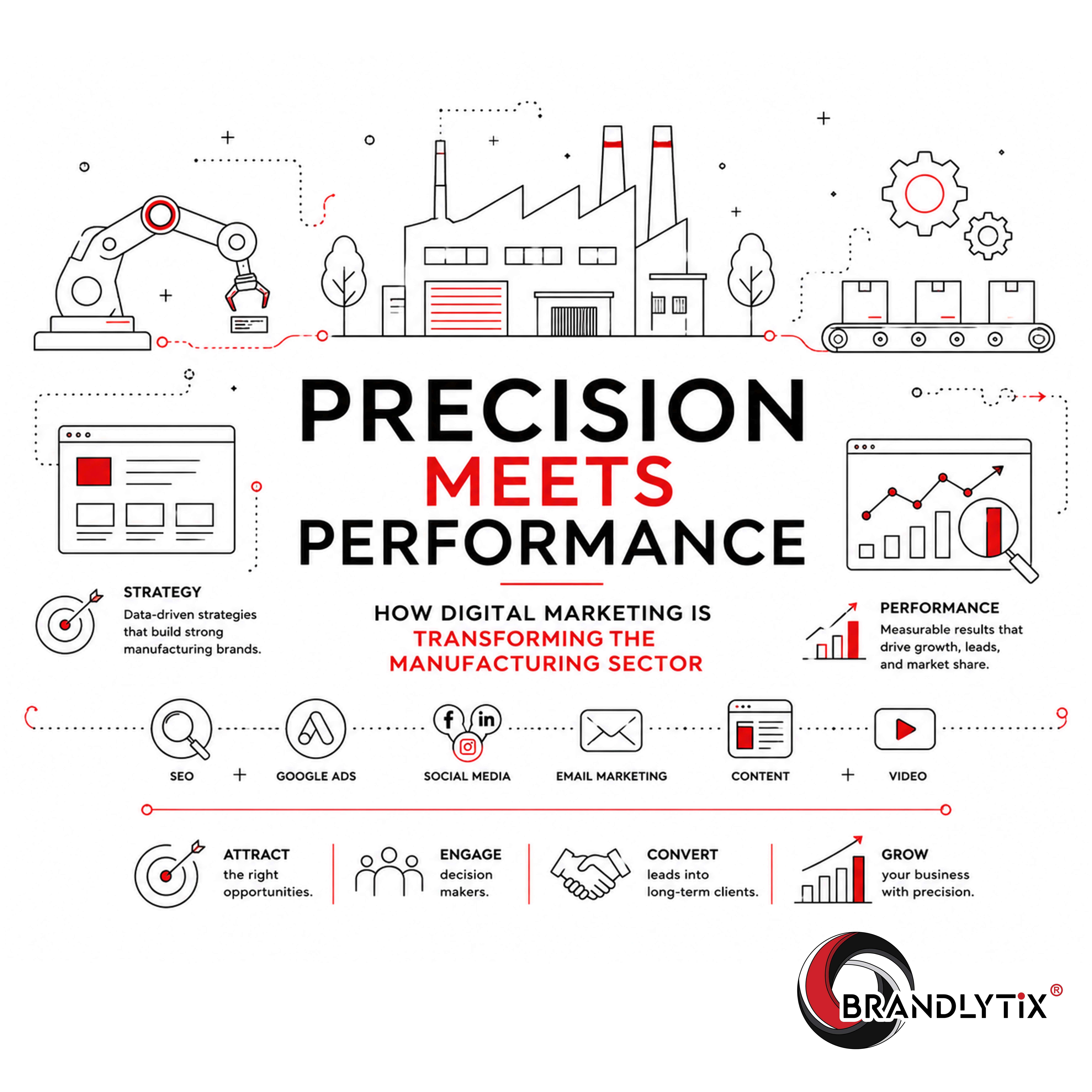 Precision Meets Performance: How Digital Marketing Is Transforming the Manufacturing Sector