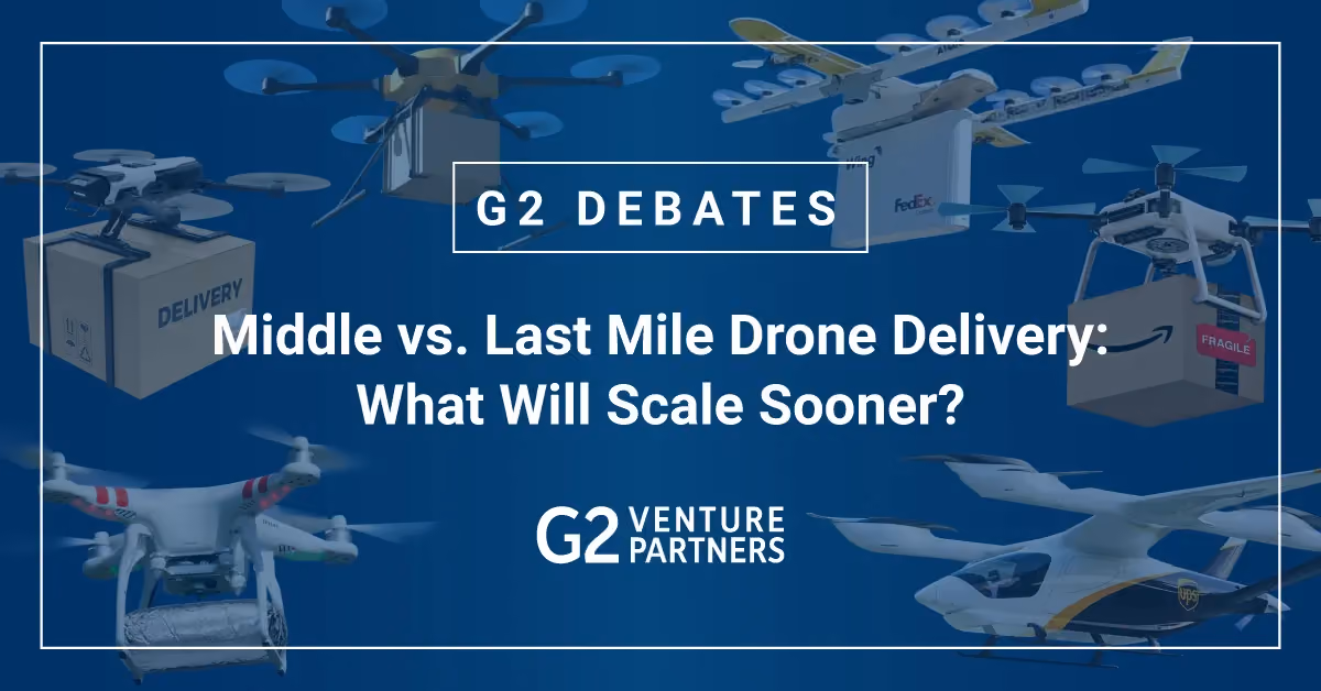 Middle vs. Last Mile Drone Delivery: Which Will Scale Sooner?