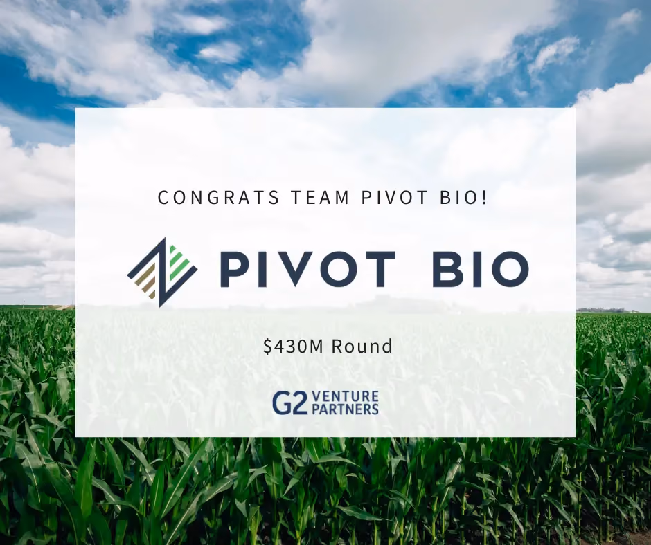Replacing Synthetic Nitrogen: Why We Invested in Pivot Bio
