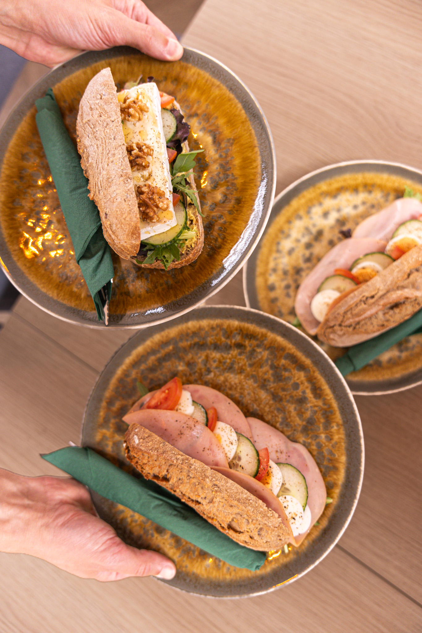 Lunchgerechten geserveerd bij Campus Seven Cities in Rijswijk