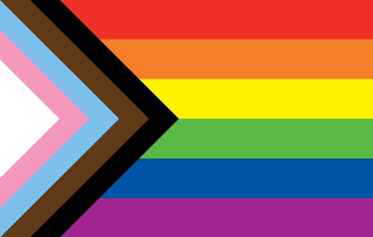 LGBTQ+ Progress Pride Flag