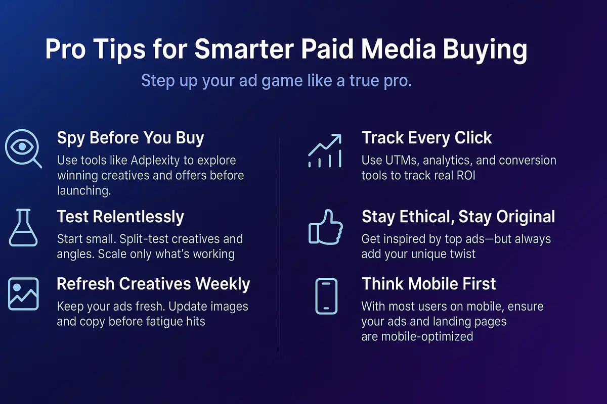 Tips for Smarter Paid Media Buying