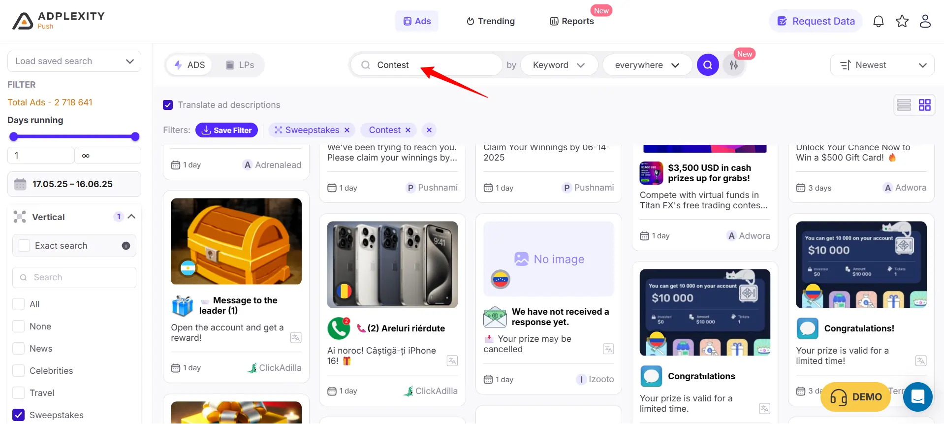 Keyword Research for New Ad Creatives
