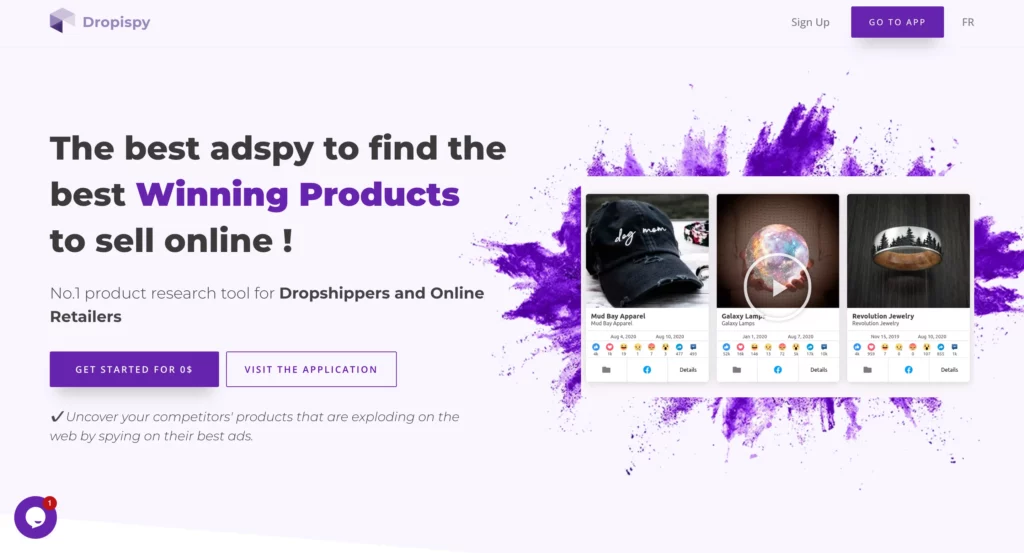 dropispy homepage