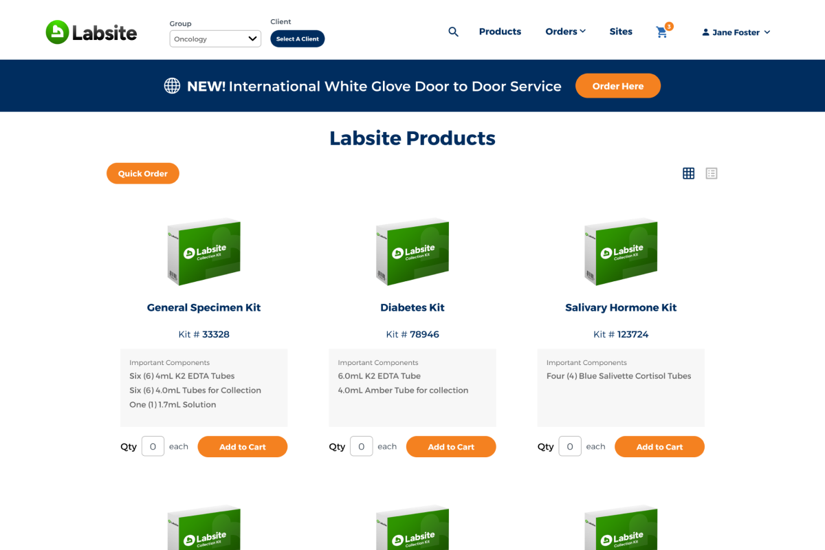 DYAD ordering portal