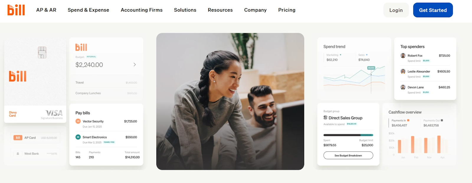 Bill.com Software Page