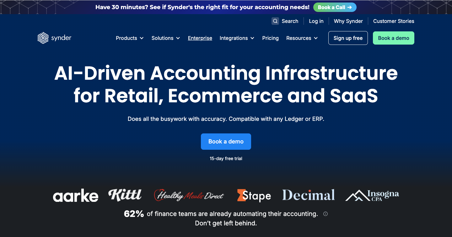 Synder Home Page