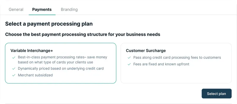 FlexPoint Customer Surcharge Options
