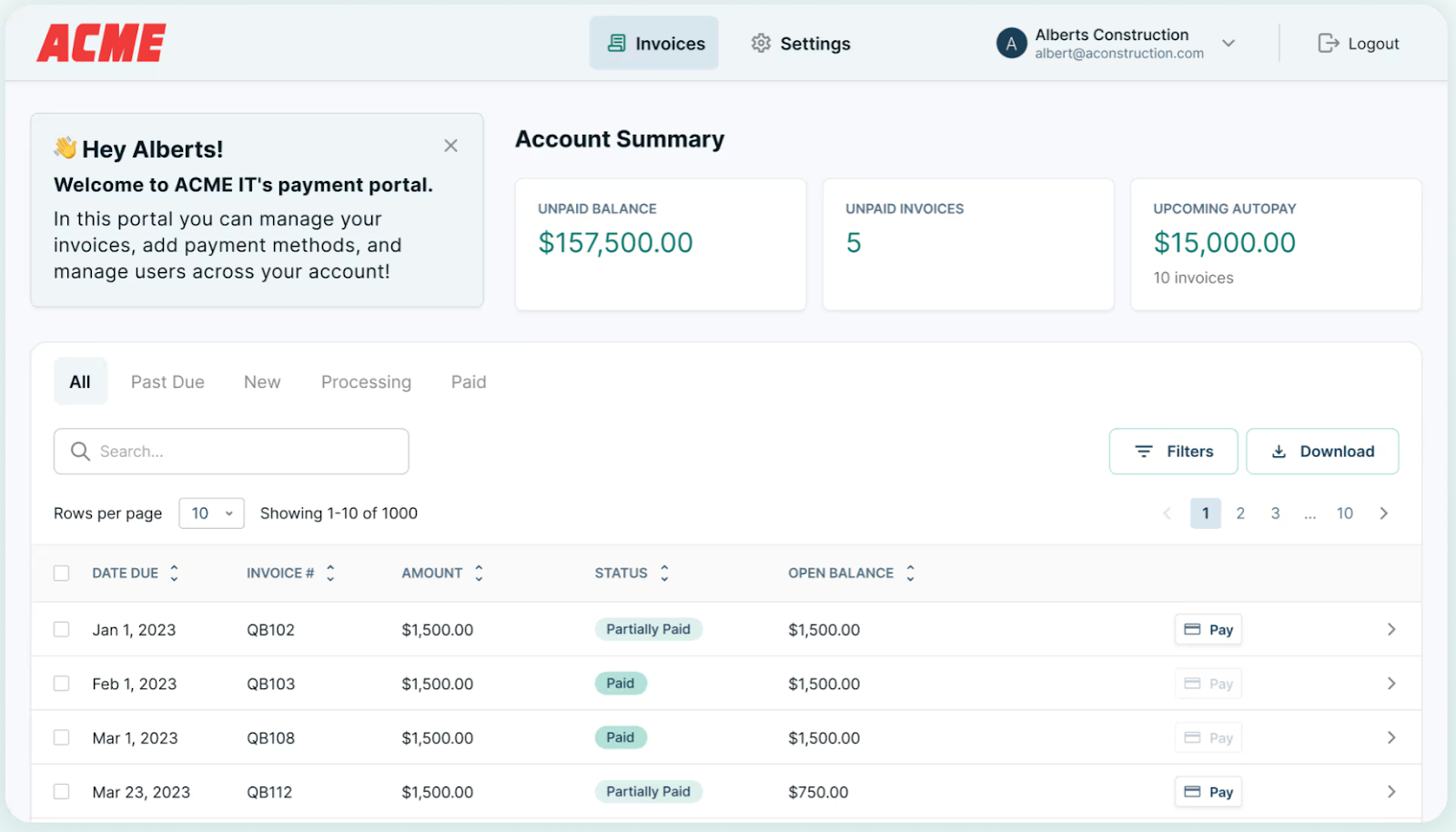FlexPoint Invoice Creation
