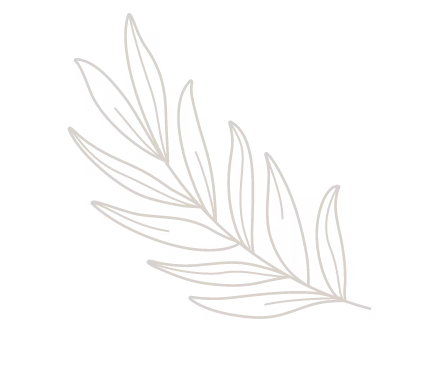 Line leaf drawing