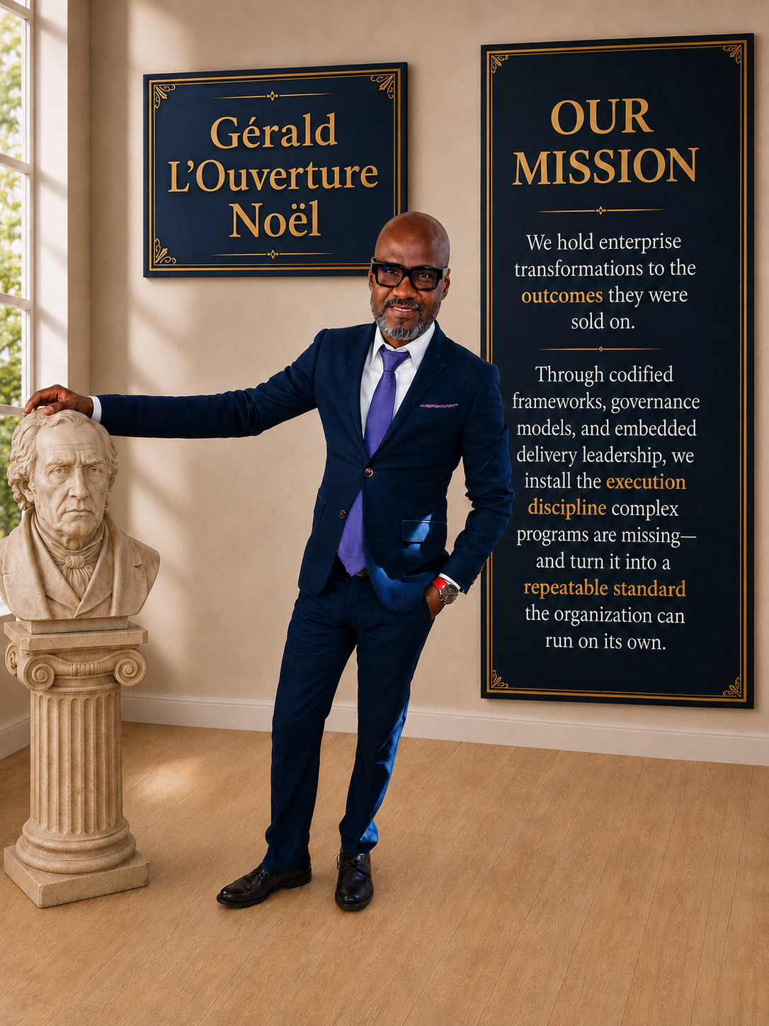 Gérald L'Ouverture Noël, Co-Founder