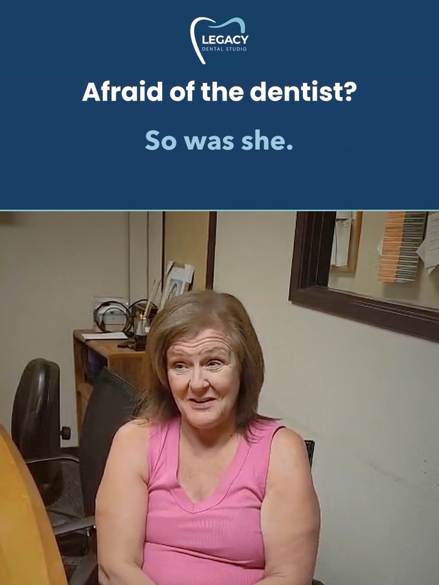 Patient testimonial: implants for a nervous dental patient
