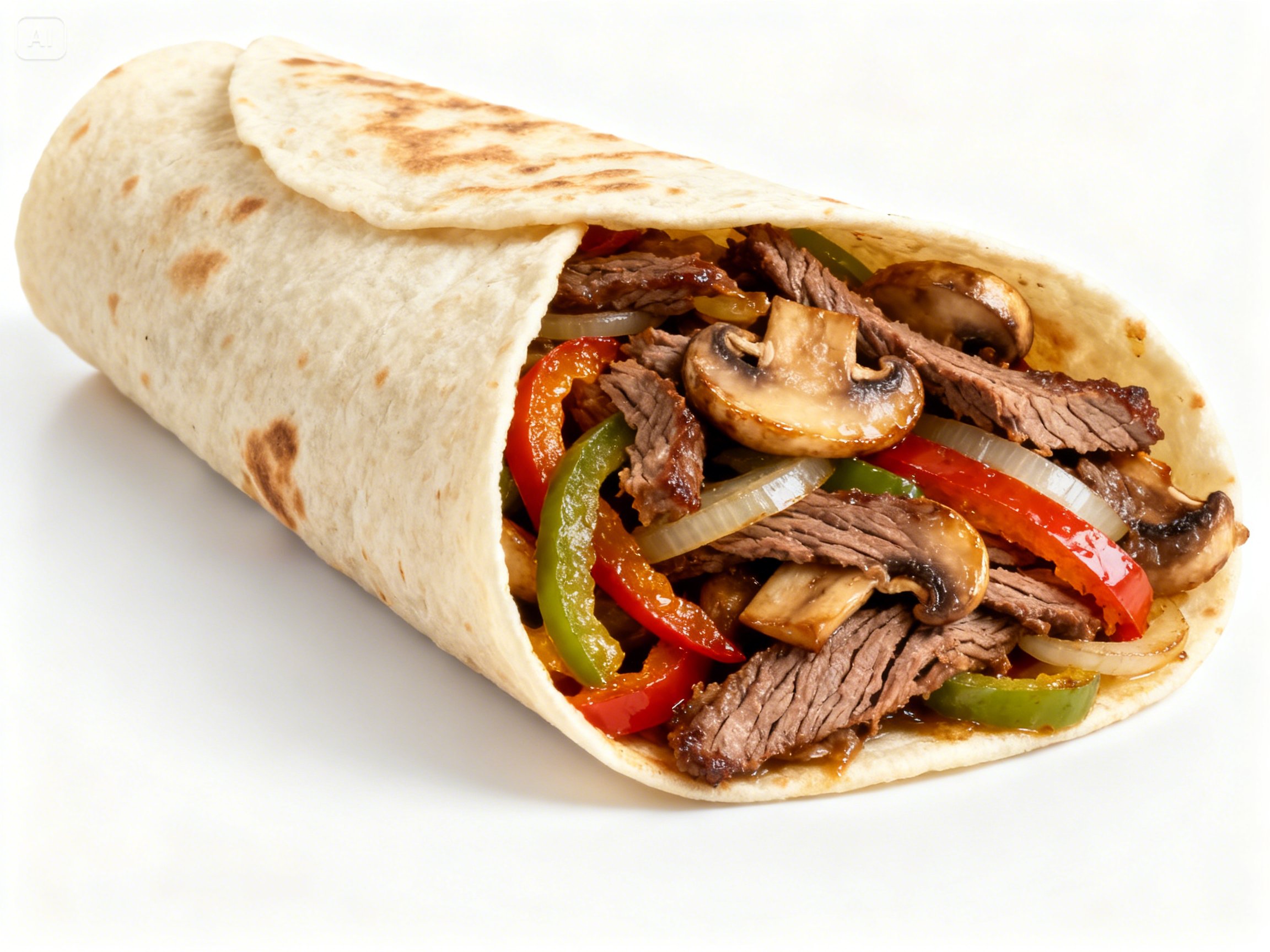 1. Cheesesteak Wrap