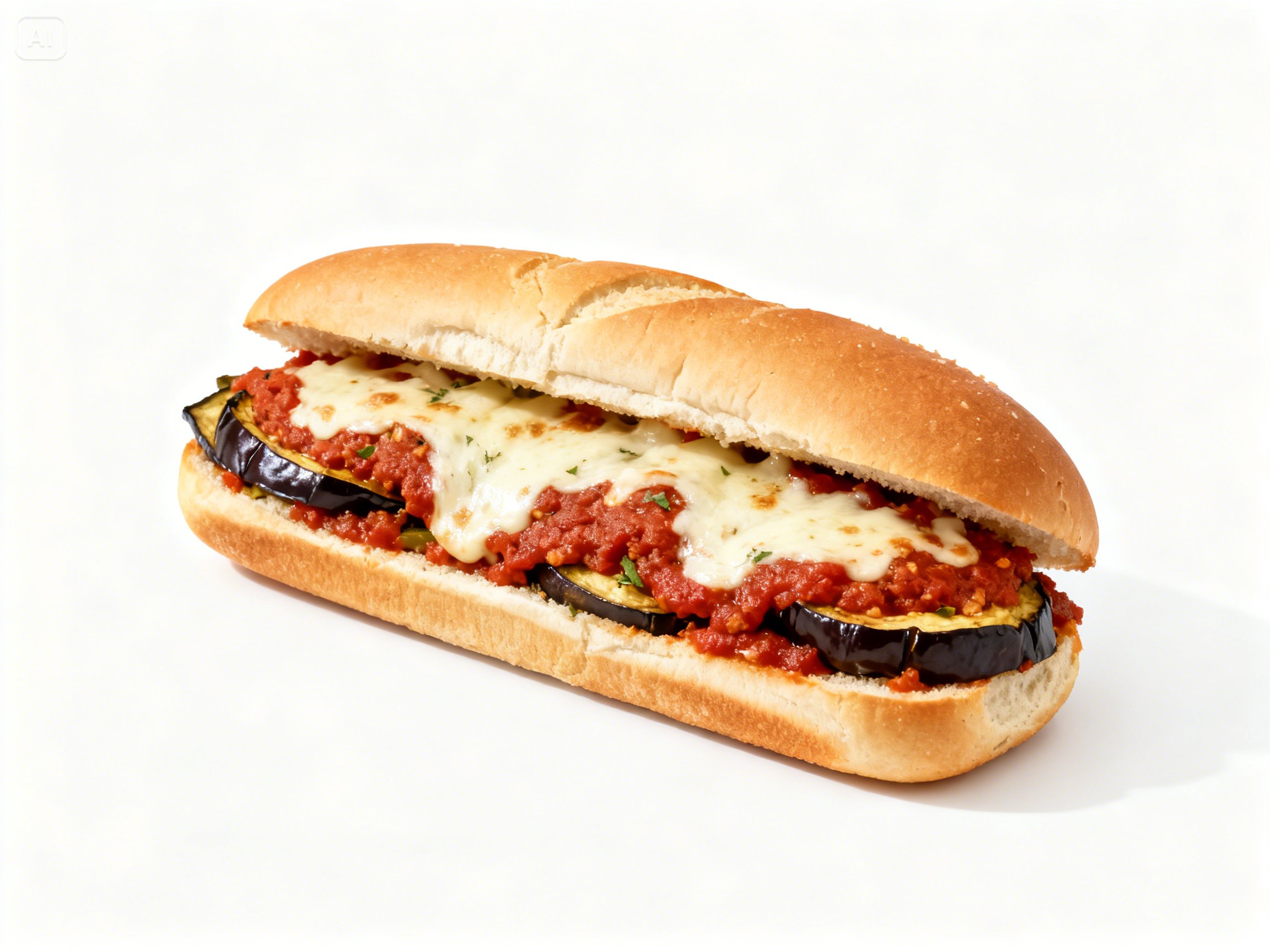 Eggplant Parmigiana Sub