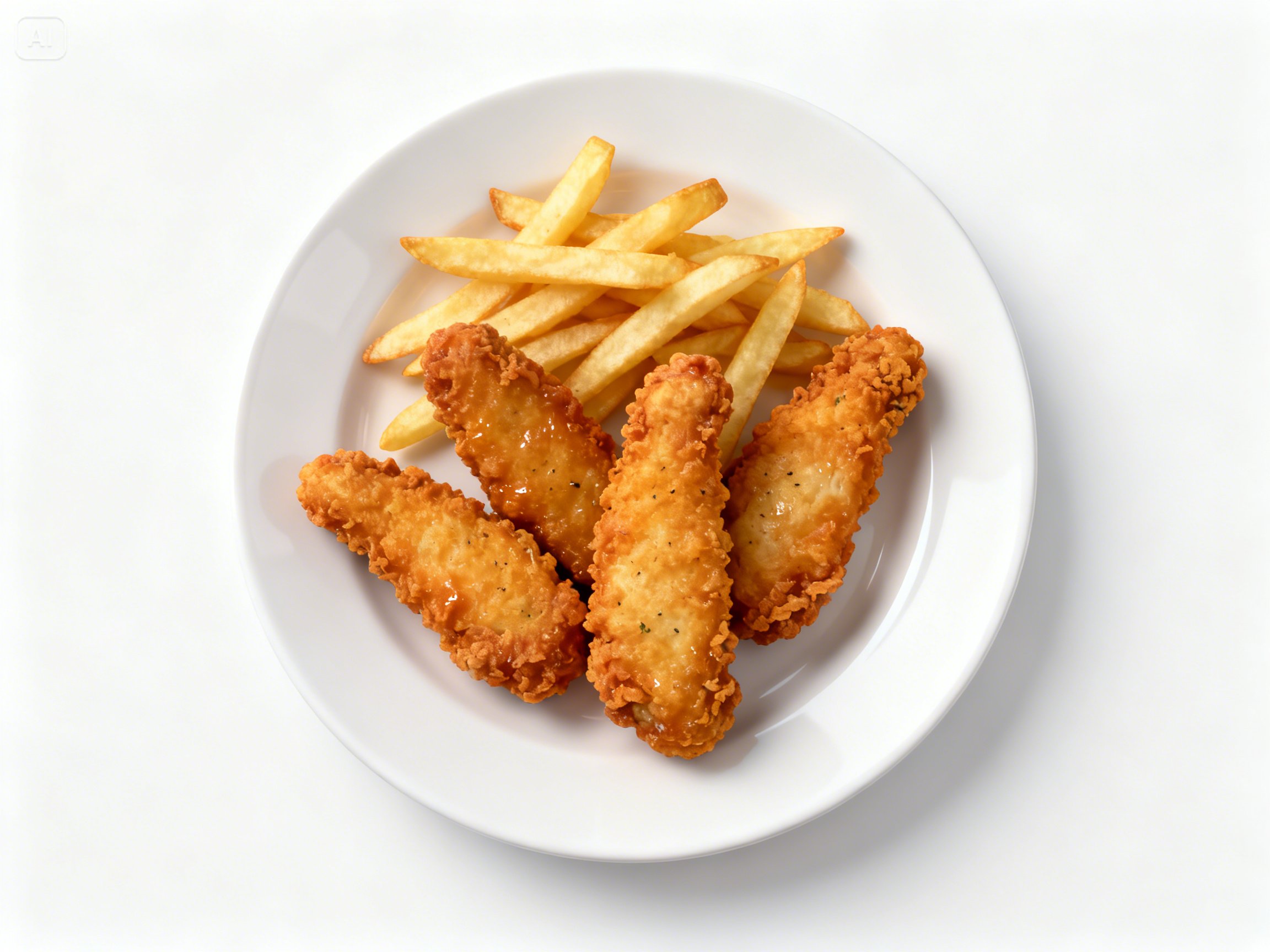 4 Chicken Fingers & French Fries