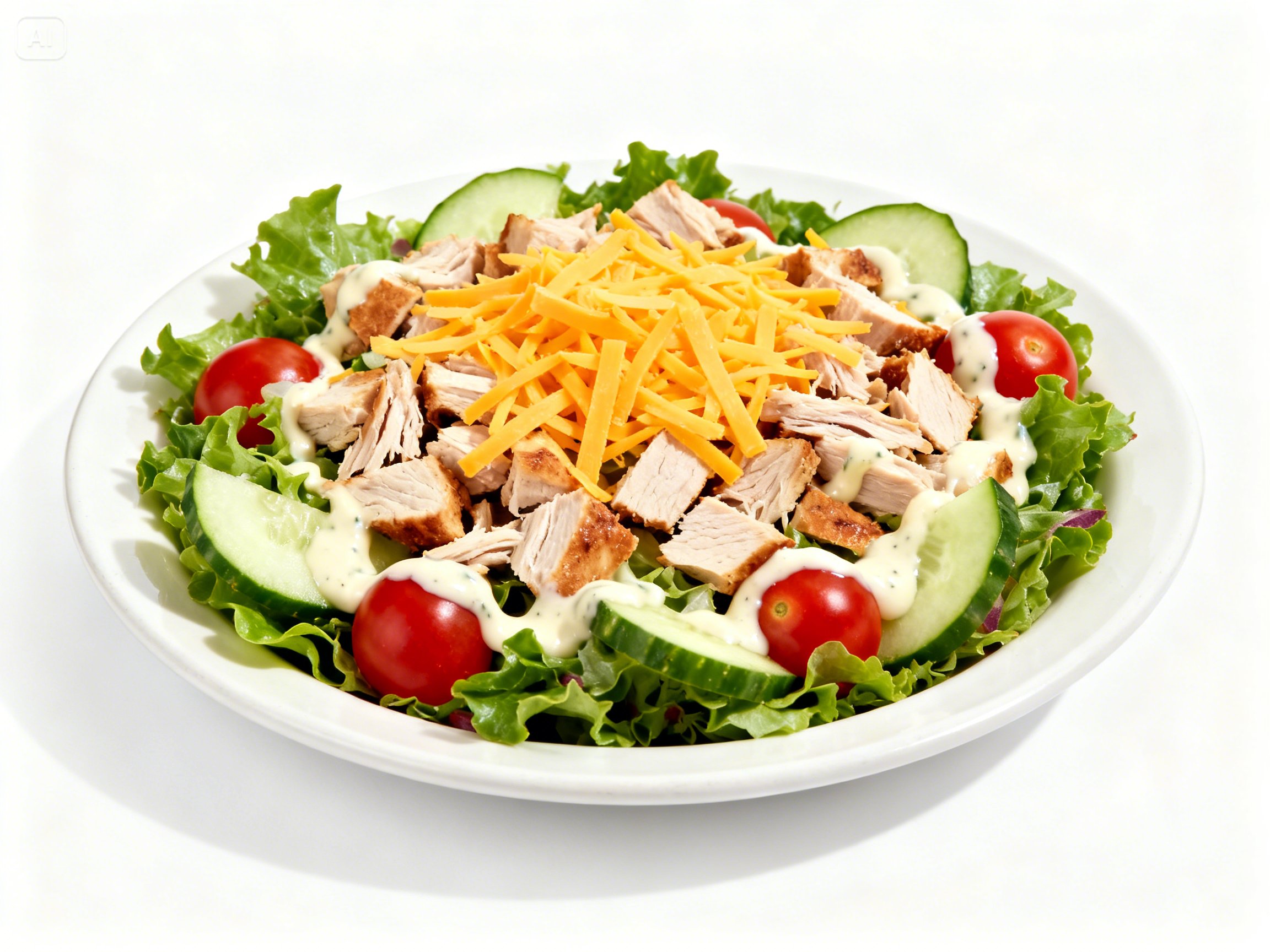 Turkey & Cheese Salad