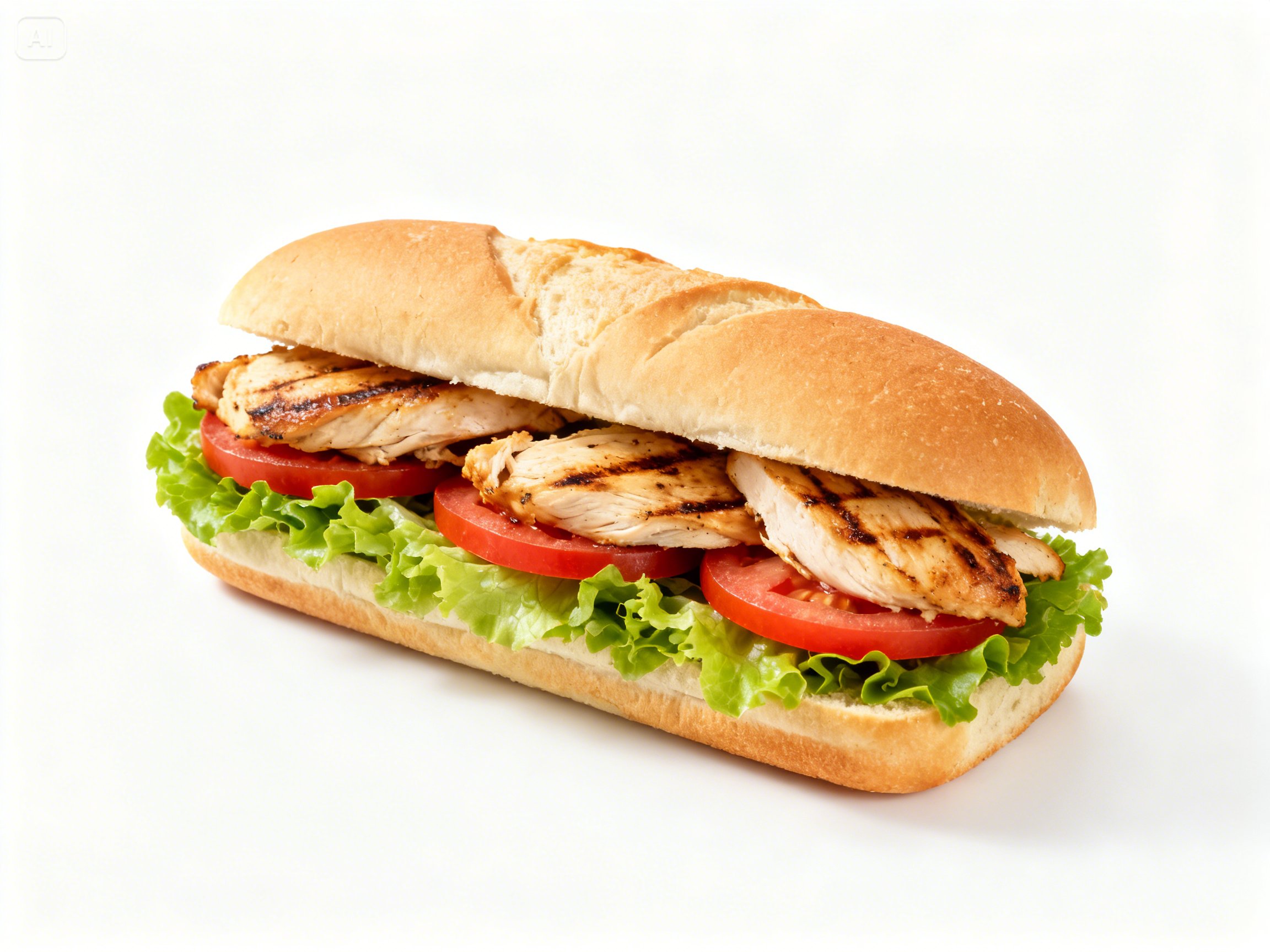 1. Grilled Chicken Sub
