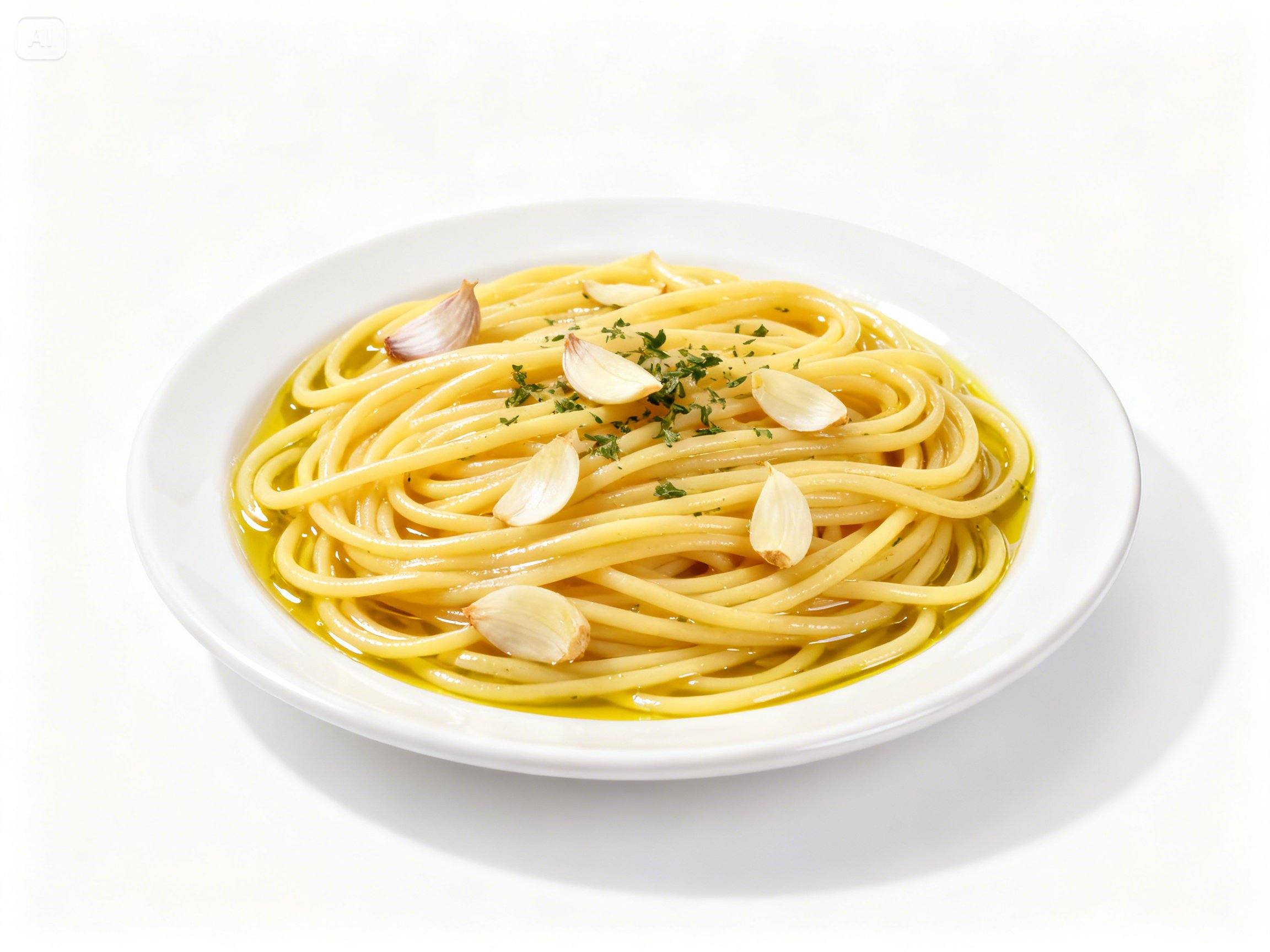 Pasta with Garlic & Oil