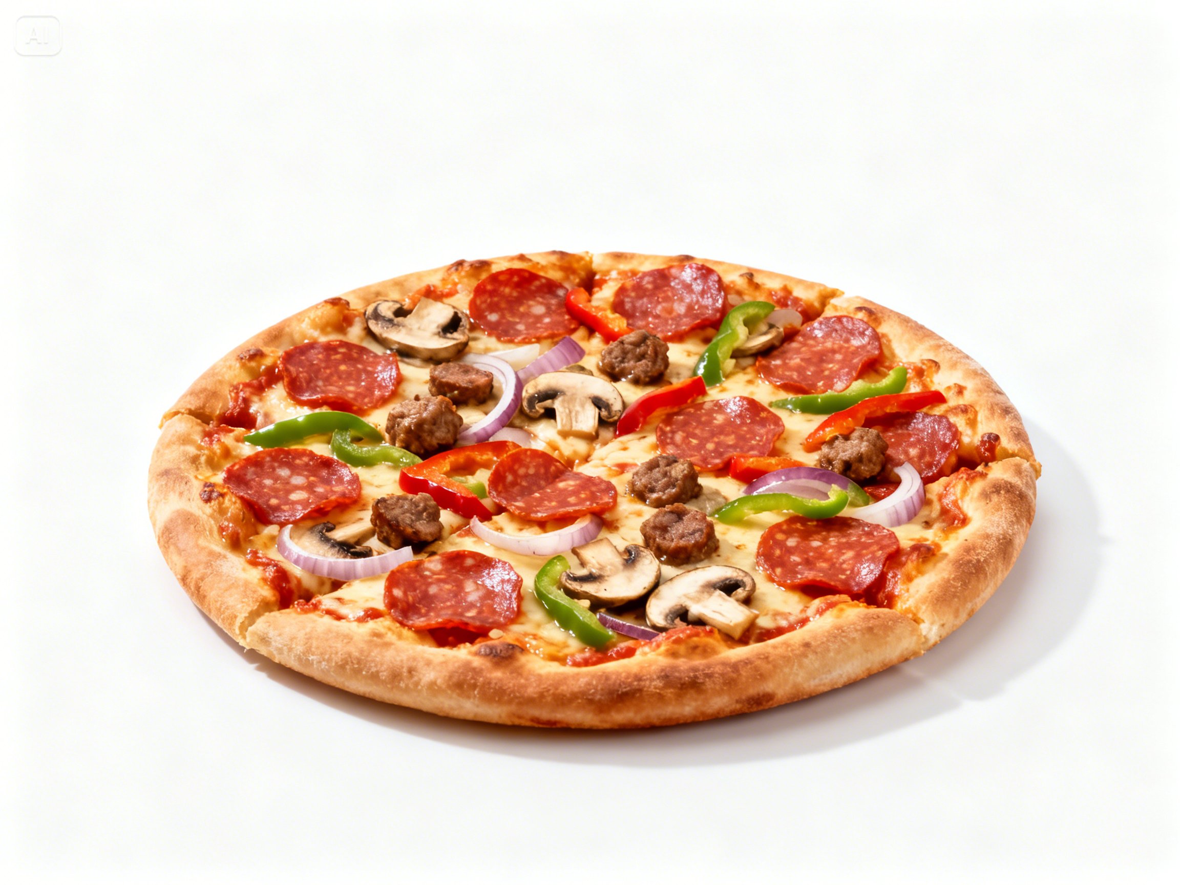 Special Pizza with The Works