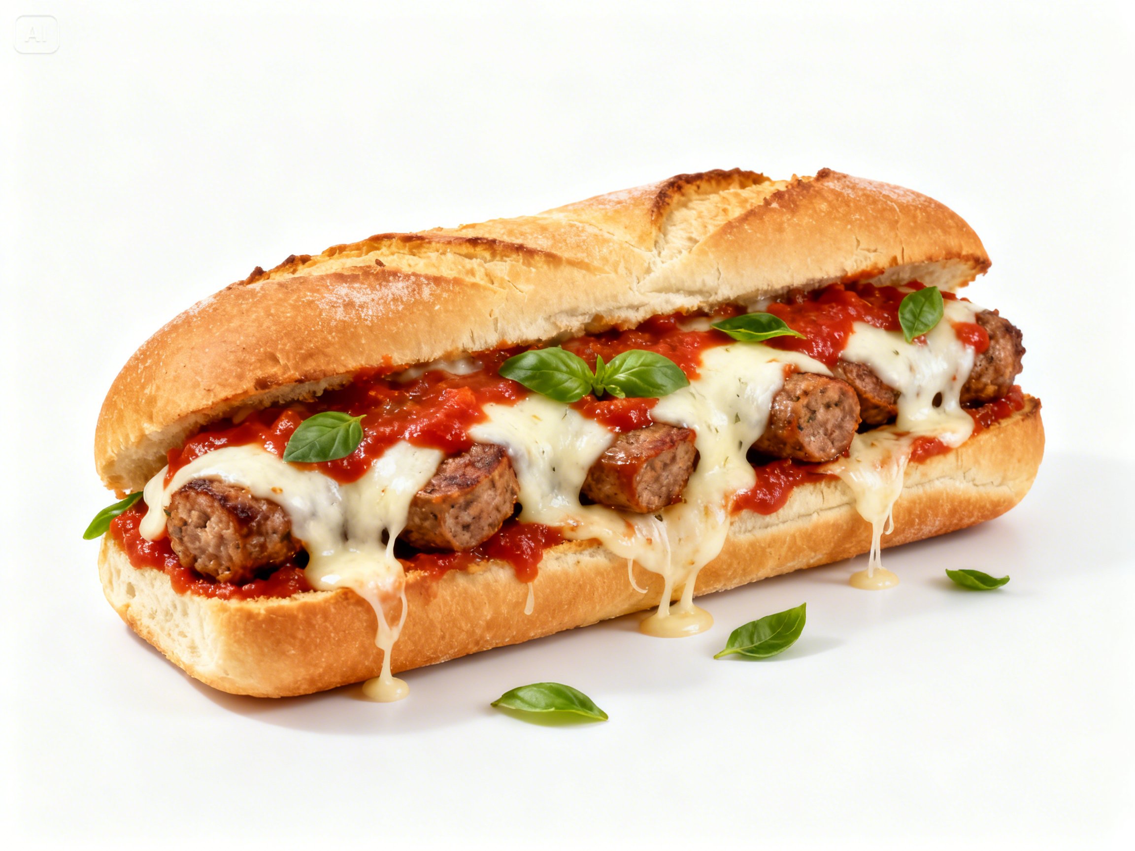 Sausage Parmigiana Sub